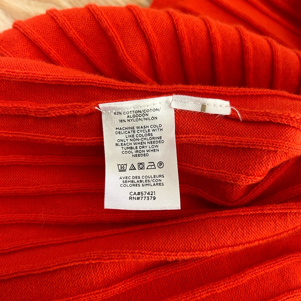 Ann Taylor Red Knit Sleeveless Maxi Dress Size Small - Picture 5 of 5